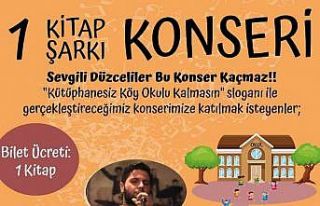 Bu konserin bileti kitap