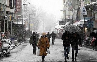 Bursa’da kar yağışı etkili oluyor