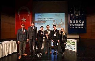 Bursa’da münazara turnuvasında şampiyon belirlendi