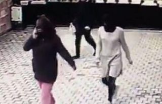 Bursa’da peçeli kadın hırsızlar kamerada