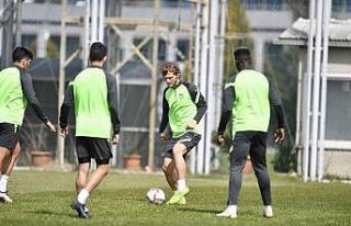 Bursaspor taktik antrenman yaptı