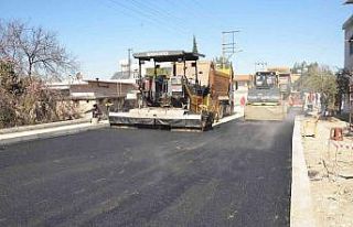 Büyükşehir Belediyesinin Tarsus’ta yol çalışmaları...