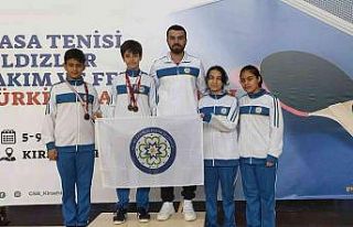 Büyükşehir Masa Tenisi sporcusu Türkiye 3’üncüsü...
