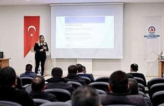 Büyükşehir Ulaşım A.Ş’de eğitim çalışmaları...