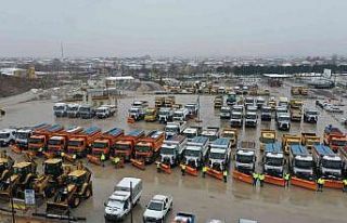Büyükşehir’de kar alarmı
