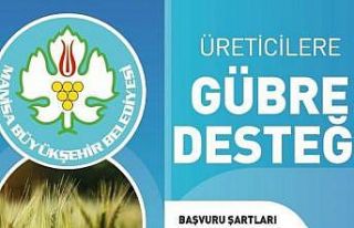 Büyükşehirin gübre desteği başvurusu 5 Nisan’a...