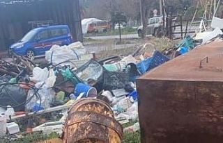 Çalınan tarım aletleri jandarma tarafından bulundu