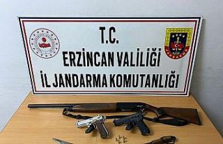 Çalıntı silahlar ele geçirildi
