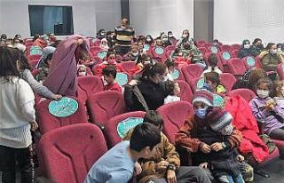 Çameli’nde çocuklar sinema keyfini yaşadı