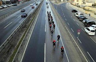 Çanakkale şehitleri anısına 300 kilometre pedal...