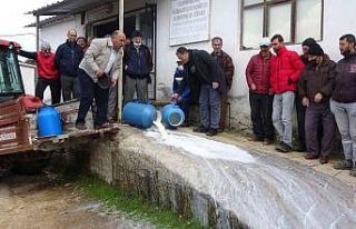 Çanakkale’de mandıracılara kızıp 200 kilogram...