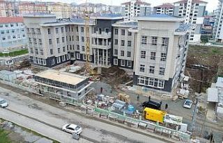 Canik Hükümet Konağı inşaatının yüzde 60’ı...