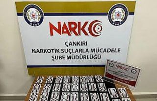 Çankırı’da 499 adet sentetik hap ele geçirildi:...