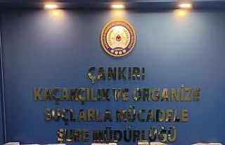 Çankırı’da 52 bin kaçak makaron ele geçirildi
