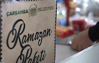 Çarşamba Belediyesi’nden 750 aileye market kartı,...