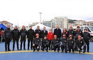 Çekmeköy’deki tatbikat gerçeğini aratmadı