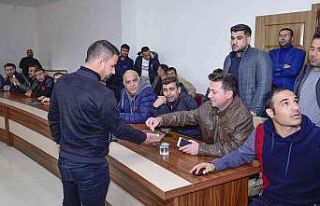 Ceylanpınar’da bahar Turnuvası kura çekilişleri...