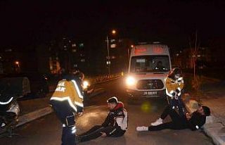 Çorlu’da trafik kazası: 2 yaralı