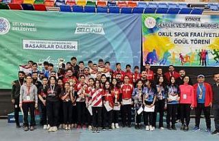 Dart Türkiye Finallerine Denizli okulları damga...