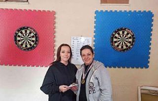 Dart turnuvası düzenlendi