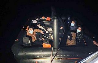 Datça’da 19 düzensiz göçmen kurtarıldı