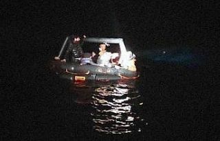 Datça’da 21 düzensiz göçmen kurtarıldı