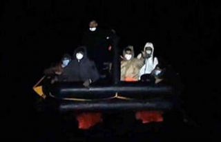 Datça’da 8 düzensiz göçmen kurtarıldı