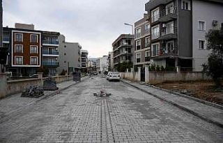 Davutlar’da alt ve üst yapı çalışmaları devam...