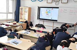 Denizli’de 793 okulda eş zamanlı deprem tatbikatı