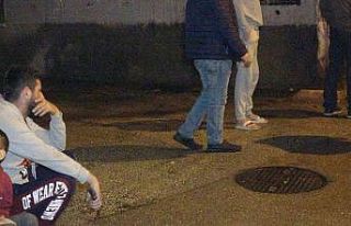 Deposunda çıkan yangında ekmek teknesinin yanışını...