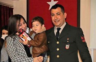 Devlet övünç madalyası ve beratını almaya 2,5...