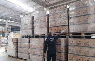 Diyarbakır’da market deposunda 10 ton stoklanmış...
