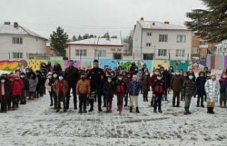 Dodurga İlkokulu öğrencilerine yangın eğitimi
