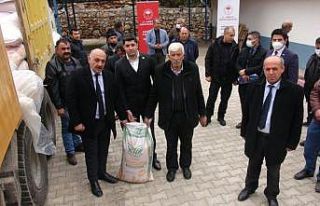 Doğanşehir’de arpa ve buğday tohumu dağıtımına...