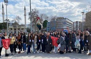 Dokumanın başkenti Buldan gençleri büyüledi