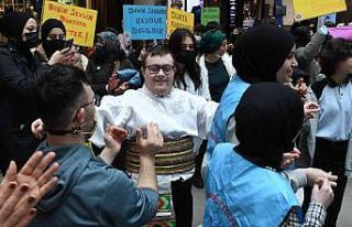 Down sendromlu çocuklar yeteneklerini gösterdi