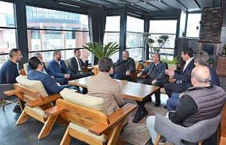 DTO üyelerinden Başkan Erdoğan’a sıcak karşılama