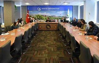 Düzce Üniversitesi aktarlarla bir araya geldi