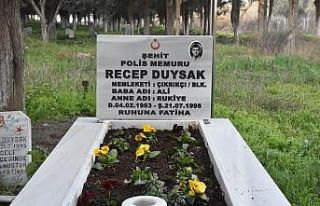 Edremit Belediyesi şehitlerini unutmuyor