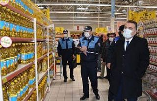 Edremit’te stokçuluk ve fahiş fiyat denetimine...