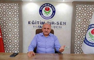 Eğitim Bir Sen Antalya Şube Başkanı Miran’dan...