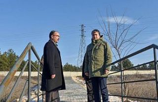 Eğitim ve Araştırma Hastanesi yolu kampüse açıldı