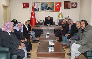 Ekinci muhtar ve vatandaşları dinledi