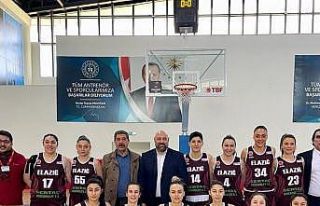 Elazığ Basketbol TKBL’ye yükseldi