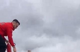 Elazığ’da UMKE ekipleri bu kez yangına müdahale...