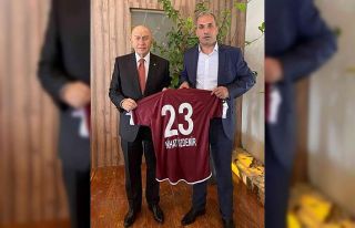 Elazığspor Başkanı Çayır, TFF Başkanı Özdemir...