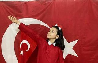 En güzel İstiklal marşını Melek Akyol okudu