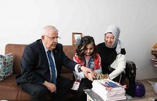 Epilepsi hastası İkra’ya doğum günü sürprizi