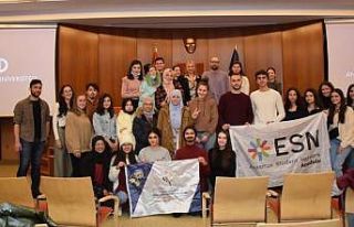 Erasmus+ öğrencileri “Oryantasyon Toplantısı”nda...