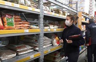 Erciş’te fahiş fiyat ve stokçuluk denetimi